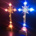 thumbnail image 3 of Light up Cross Decoration LED Night Lights Crucifix Statue for Religious Gift, 3 of 10