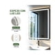 thumbnail image 3 of Espejo con Luz LED Rectangular Decorativo, 3 of 4