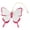 Hot Pink, variant on Cute Butterfly Keychain for Handbag, Leather Bag Charms for Women, Designer Purse Decorations, Fashion Bag Charm for Tote Bag, Cute Handbag Accessories, Leather Keychain
