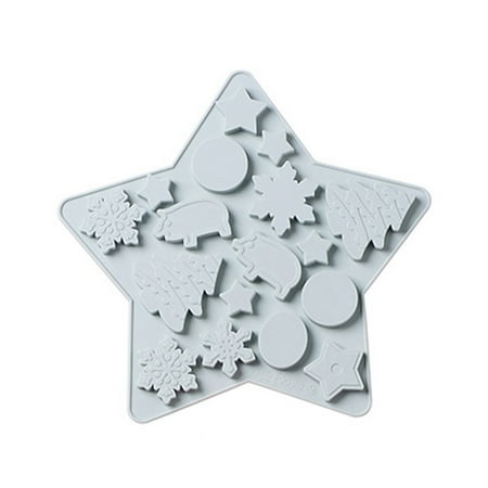 

Naioewe Mini Cupcake Liners Christmas Chocolate Molds Christmas Molds Silicone Non Stick Christmas Baking Molds For Chocolate Candy