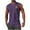 Purple, variant on Alkepwun Men's Tropical Print Sleeveless Tank Top Casual Crewneck Tee Shirts Regular Fit Summer Shirts