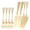 Gold, variant on 8-Piece Wedding Cake Knife and Server Set with Forks, 410 Stainless Steel Cake Cutting Set for Engagement and Anniversaries, Silver