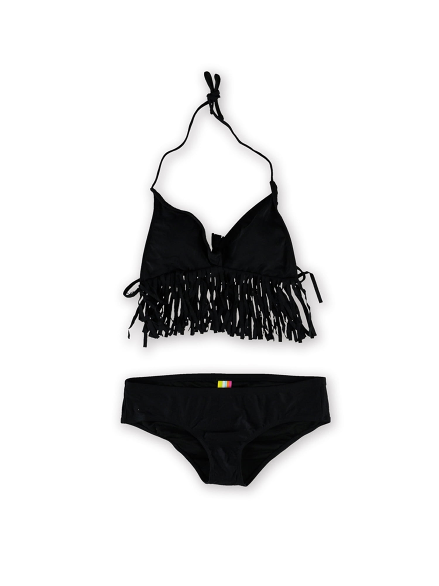 fringe 2 piece swimsuit