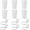 Clear, variant on 6 Sets Pegboard Hooks with Pegboard Cups,2.7x4In White Pegboard Cup Holder Accessories,Peg Board Tools Storage Assortment for Small Bits Tools,Craft,Workroom Hardware