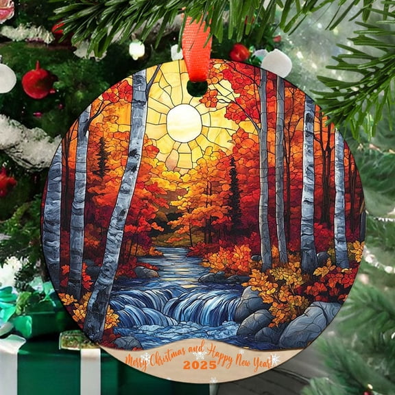 Horizon Sunset 7 Christmas Ornament, Holiday Tree Ornament, Gift for Mom, Love Day Home Decor, Festival Gift Ornament, Keepsake 2025
