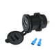 thumbnail image 1 of Enchufe de cargador USB dual de 12 V Toma de corriente impermeable 5 V/4,2 A LED, 1 of 8