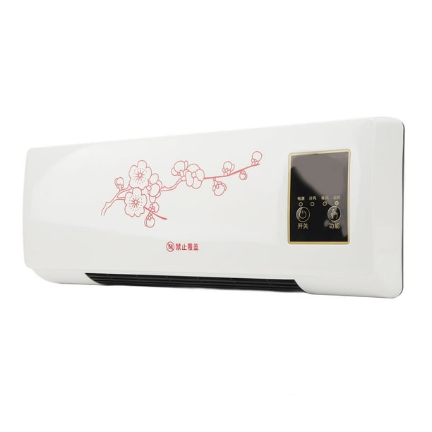 Aire Acondicionado De Pared, Calentador De Pared 2000W Con Control Remoto Para Dormitorio