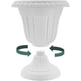 thumbnail image 5 of Arcadia Garden Products 16x18" Traditional Plastic Urn Planter, Whitewash, 5 of 7