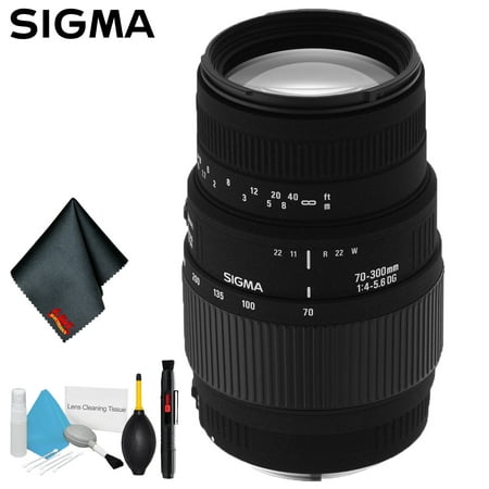 Sigma Zoom 70-300mm f/4-5.6 DG Lens for Nikon (Intl Model) Standard (Best Standard Lens For Nikon)