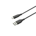 thumbnail image 2 of ONN ™ 3 meter USB-A to USB-C 2.0 Charge & Sync Cable (Black), 2 of 2