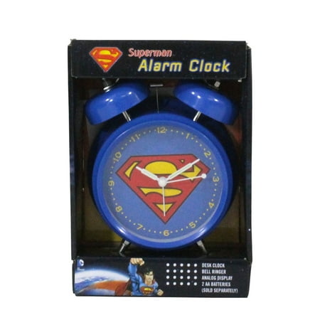 UPC 030506340799 product image for DC Comics Alarm Clock - 6-Inch, Superman by Accutime | upcitemdb.com