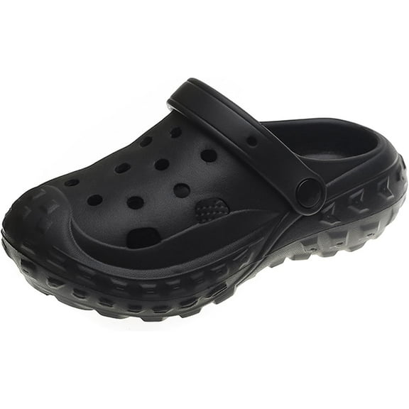 Garden Clogs Shoes Kids Slip On Clogs Indoor Outdoor Walking Slippers for Boys Girls
