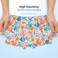 thumbnail image 3 of Yiaed Sea Creatures Print Boys' Boxer Briefs Cotton Casual Stretch Comfort Boys Boxers - Kids Boxer Briefs Underwear for Boys (6-18)-Small, 3 of 5