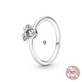 thumbnail image 1 of Abalorios de plata de ley 2023 para mujer y niña, cuentas colgantes compatibles con pulsera Pandora Original, collar, joyería artesanal, regalo, 100%, 1 of 4