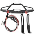 thumbnail image 1 of Reemplazo De Parachoques Delantero Piezas Rc Parachoques Delantero De Metal Con Accesorio De Luz LED Para Axial SCX10 II 90046 RC Car ANGGREK  Otros, 1 of 8