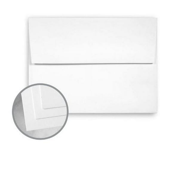 CLASSIC CREST Avalanche White Envelopes - A2 (4 3/8 x 5 3/4) 70 lb Text Smooth 250 per Box
