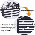 thumbnail image 3 of Sports Medal Hanger Display Holder Personalised Medals Rack Wall Mounted Hanging Hooks for Athletes Gifts, 3 of 8