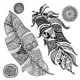 thumbnail image 3 of Color Your Decal Feathers Peel &amp; Stick Wall Decals Set (Available in a pack of 12), 3 of 3