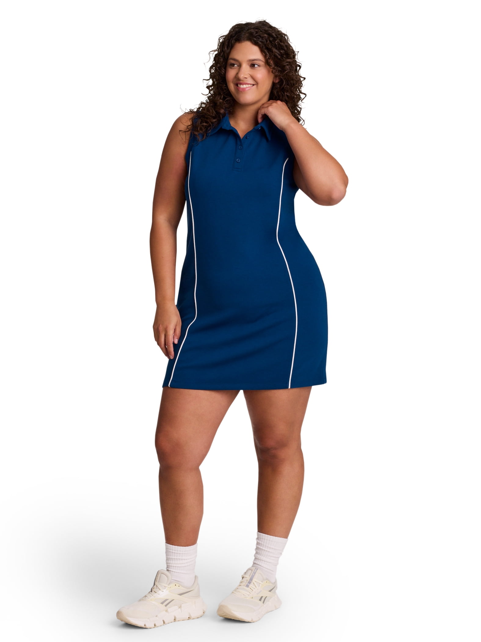 Reebok Women's & Women's Plus Team Player Polo Dress, Sizes XS-4X
