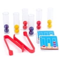 thumbnail image 1 of facefd Logical Thinking Toys for Kids Color Reasoning Game Clip Beads Toys Board Games, 1 of 6