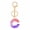 C, variant on Decorative Keychain-letter Keychain-Cute Key Chains For Women Girls- Charms For Key Purse Handbags Backpacks.