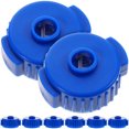 thumbnail image 1 of Shisuyan 8 Pcs Kits de Tambour à Percussion Cymbale en Plastique Réutilisables Libération Rapide Cymbale, 1 of 8