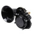 thumbnail image 3 of Bocina de Aire AutomáTica de 12V/24V, Bocina de Aire de Trompeta Ruidosa para CamióN con VáLvula EléCtrica para Coche, VehíCulo, Camiones, AutobúS, Furgoneta, Tren, 3 of 5
