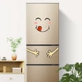 thumbnail image 1 of Dvkptbk Wall Sticker Fridge Sticker Home Decoration Fridge Sticker Sunglasses Fridge Sticker Happy Delicious Face Kitchen Fridge Wall Stickers Art Home Decor on Clearance, 1 of 5