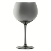 Thyme & Table 21 fl oz Sphere Stemmed Wine Glass, Smoke Iridescent