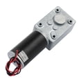 thumbnail image 2 of DC 12V 250RPM 8mmx14mm D-Shape Shaft Electric Power Worm Geared Motor, 2 of 3