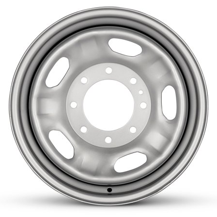 For 2010-2023 Ford F350SD 17 Inch Painted Silver Rim - OE Direct Replacement - Road Ready Car Wheel