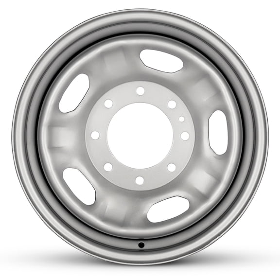 For 2010-2023 Ford F350SD 17 Inch Painted Silver Rim - OE Direct Replacement - Road Ready Car Wheel