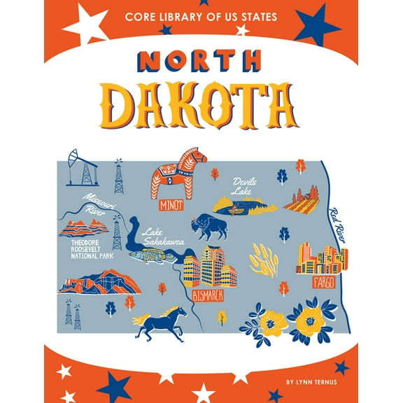 Core Library of Us States North Dakota, (Hardcover)