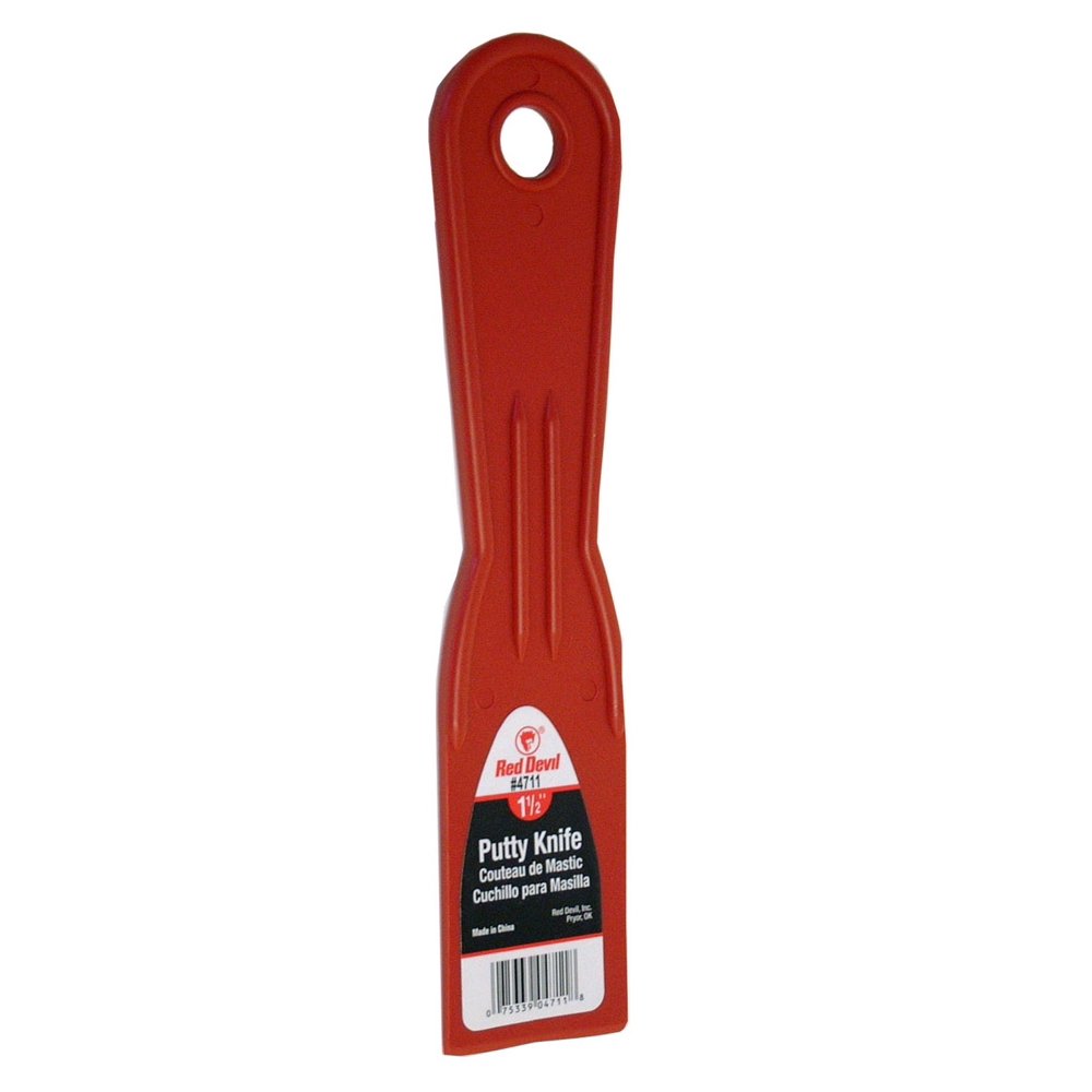 Red Devil 4711 11/2" Plastic Putty Knives