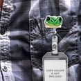 thumbnail image 4 of WIRESTER Animal Design Key Card Holder Belt Clip Reel Id Badge Retractable, Green Frog, 4 of 5