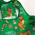thumbnail image 4 of WIRESTER Grocery Bag Heavy Duty Reusable Foldable Groceries Tote Bag Portable And Folding Shopping Bag - Feliz Navidad Orange Tabby Cat Funny Playful Postures, 4 of 5