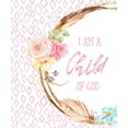 thumbnail image 2 of Murdock, Ramona 26x30 White Modern Wood Framed Museum Art Print Titled - I Am a Child of God, 2 of 4