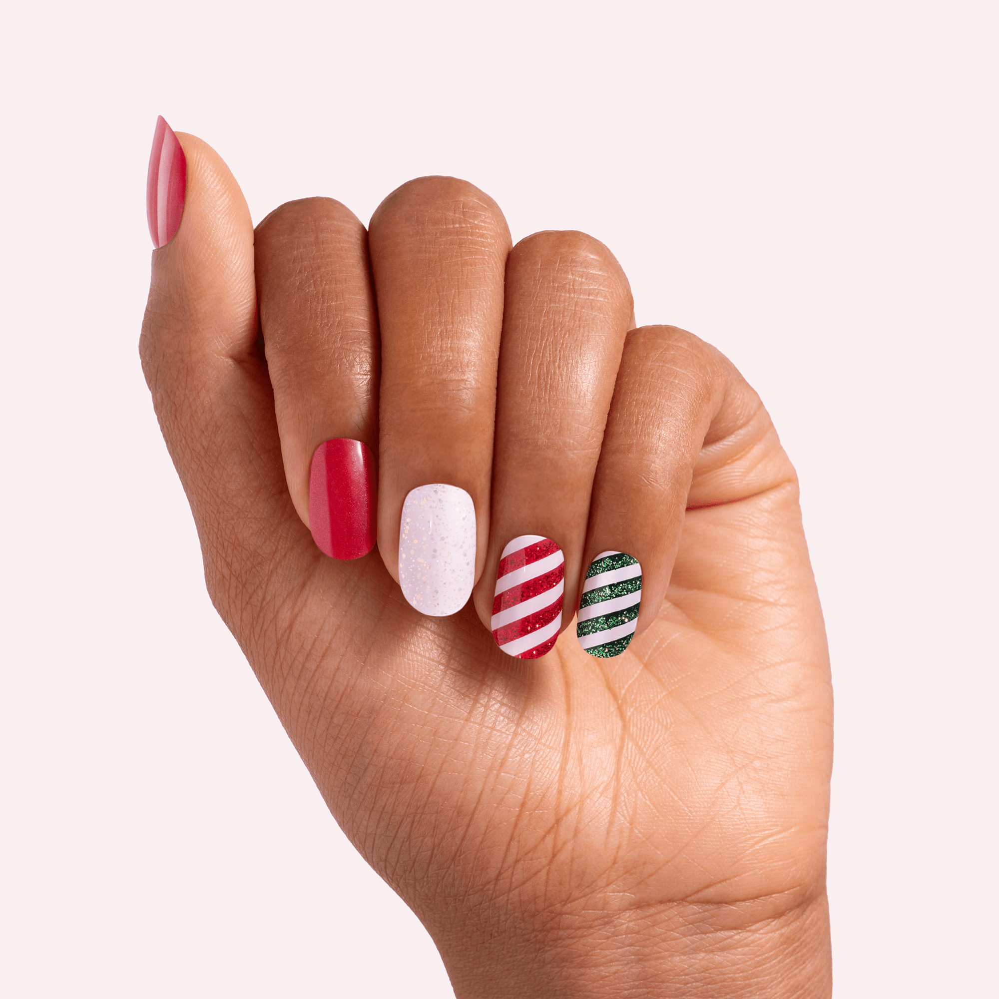 Dashing Diva Glaze Semi-Cured Gel Nail Strips, All Wrapped up, 32 Count