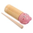 thumbnail image 1 of TEHAUX 1 Set Guiro With Scrapers Accessories Iron For Kids Music Teaching Tool, 1 of 6