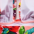 thumbnail image 4 of Women Plus Size Swimsuits One Piece Tummy Control Front Cross Bathing Suit Backless Monokini, 4 of 6