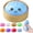 Blue, variant on 2026 Upgrade Glitter Dumpling - Dumpling Squishy Glitter, Dumplings Stress Ball for Playing, Party, Alone (Purple)
