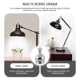 thumbnail image 4 of 4 Pcs Embout de Lampe Argenté pour Lampe de Table, 4 of 8
