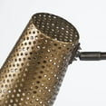 thumbnail image 5 of Mercana Wesley I 11x10.2 Gold Toned Perforated Metal Cone Wall Sconce, 5 of 5