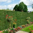 thumbnail image 4 of 300cm Artificial Green Ivy Hedge Fence Panel Artificial Ivy Leaves Outdoor Home Garden Balcony Fence Screen Turf Decoration, 4 of 9