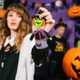 thumbnail image 3 of Halloween Decorations Set Witch Pumpkin Tabletop Figurines Cute Desktop For Home Party, 3 of 5