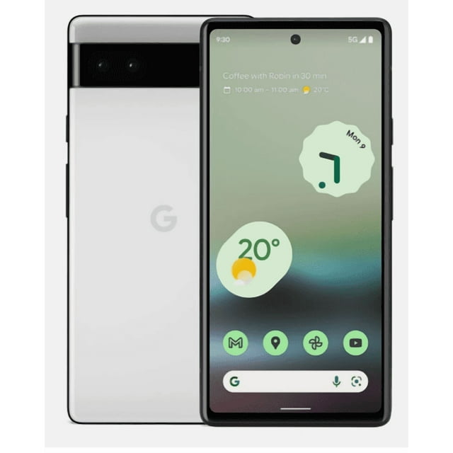 Téléphone Intelligent Déverrouillé Restored Google Pixel 6a 128 Go comme Neuf