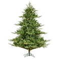 thumbnail image 4 of Vickerman  9 ft. x 81 in. Green Sherwood Fir Artificial Pre-Lit Christmas Tree with 1450 LED Color Changing - 3 mm, 4 of 10