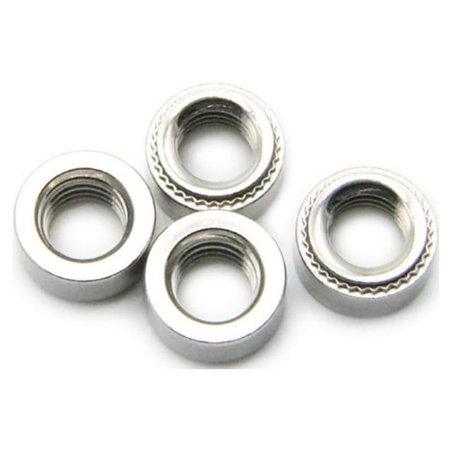 Langgg Écrous Auto-Clinants en Acier Inoxydable CLS M4 M5 M6 M8 Rivets Pratiques Boulons de Fixation Écrous de Pression Kit d'Outils Métriques M8-0 M6-0 1ensemble