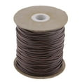 thumbnail image 2 of simhoa Fil de Cuir Ciré Durable 80 mm pour Couture DIY, Café, 2 of 7