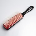 thumbnail image 6 of Diane Pro Nylon Pin Styling Professional 9.3" Oval Detangling Hair Brush, Black, 6 of 9